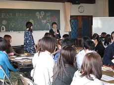 【食物栄養学科】新入生歓迎会を行いました　4/5