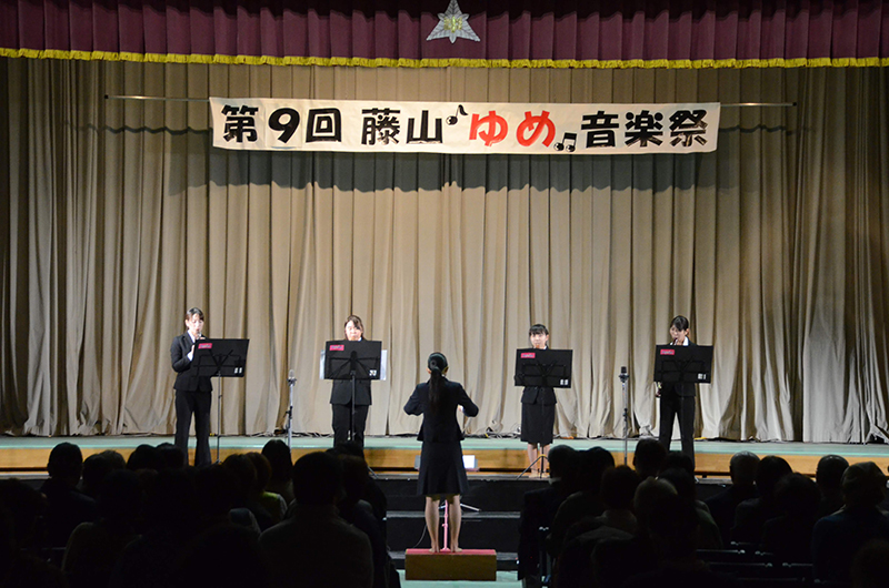 【保育学科】リコーダー同好会、「藤山ゆめ音楽祭」で披露しました！