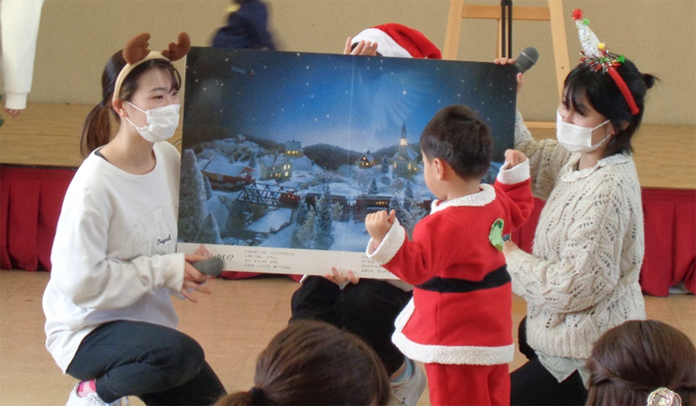 【保育学科】地域のクリスマス会に参加しました！