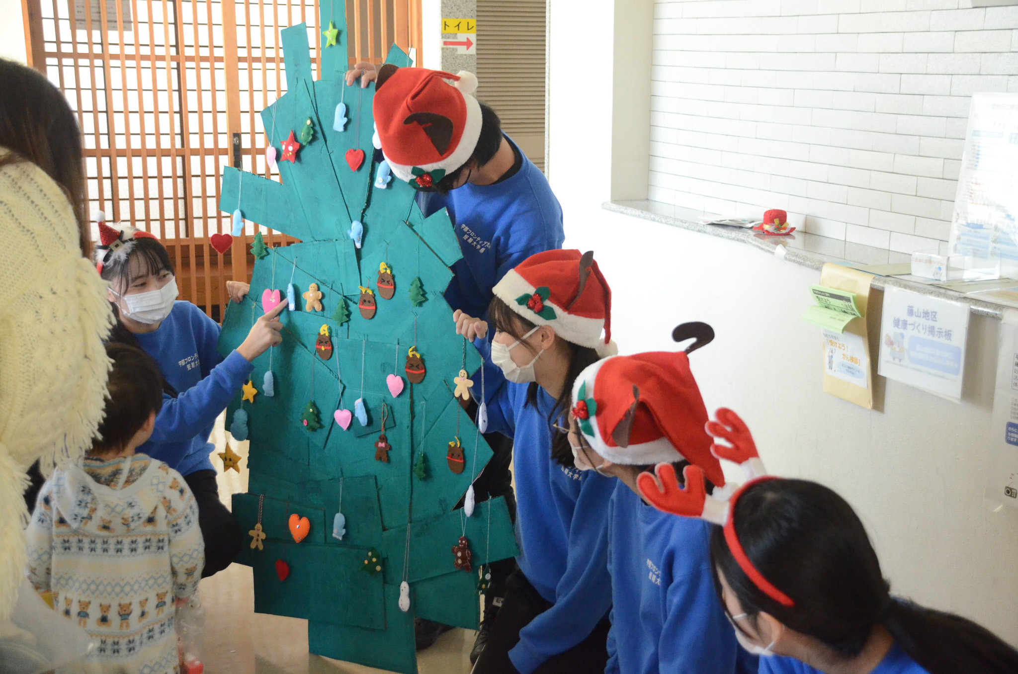 【保育学科】藤山母推さんクリスマス会に参加しました！