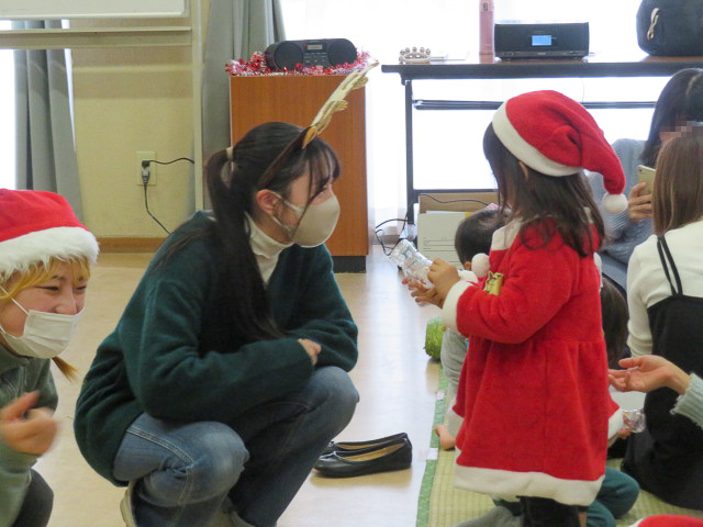 【保育学科】西宇部地域のクリスマス会に参加しました！