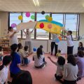 【保育学科】宇部市子育て支援センターで親子遊びを実施しました。